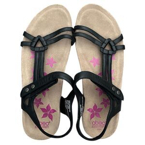 Abeo Oasis Metatarsal Women's 9 Sandal Leather Closet Staple Lightweight Comfort